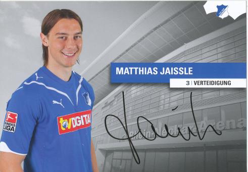 Matthias Jaissle   TSG 1899 Hoffenheim 2009/10  Fußball Autogrammkarte original signiert 