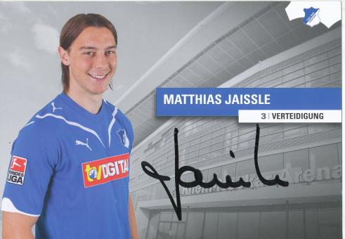 Matthias Jaissle   TSG 1899 Hoffenheim 2009/10  Fußball Autogrammkarte original signiert 