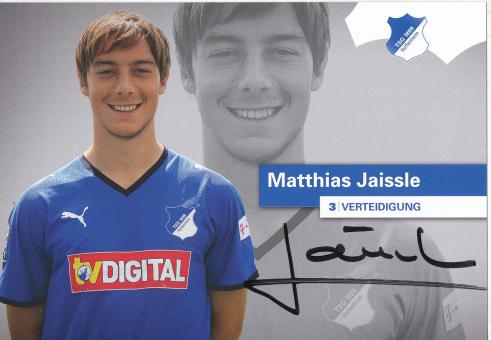 Matthias Jaissle   TSG 1899 Hoffenheim 2008/09  Fußball Autogrammkarte original signiert 