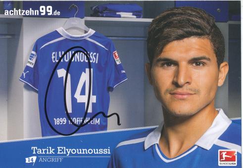 Tarik Elyounoussi   TSG 1899 Hoffenheim 2013/14  Fußball Autogrammkarte original signiert 