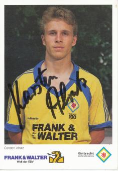 Carsten Alrutz  Eintracht Braunschweig  Fußball Autogrammkarte original signiert 