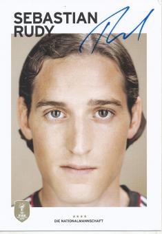 Sebastian Rudy  DFB  WM 2014  Fußball  Autogrammkarte original signiert 