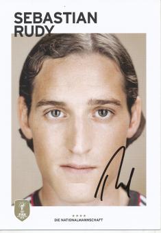 Sebastian Rudy  DFB  WM 2014  Fußball  Autogrammkarte original signiert 