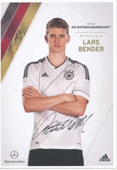 Lars Bender  DFB  EM 2012  Fußball  Autogrammkarte original signiert 