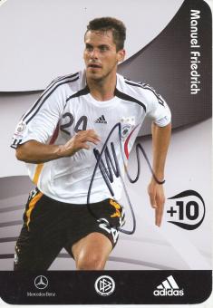 Manuel Friedrich  DFB  WM 2006  Fußball  Autogrammkarte original signiert 