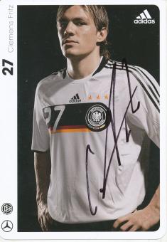 Clemens Fritz  DFB  EM 2008  Fußball  Autogrammkarte original signiert 
