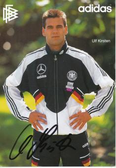 Ulf Kirsten  DFB  WM 1994  Fußball  Autogrammkarte original signiert 