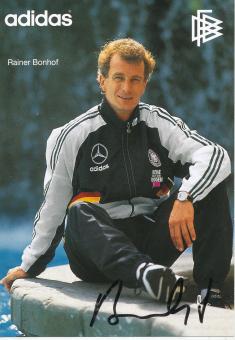 Rainer Bonhof  DFB  WM 1994  Fußball  Autogrammkarte original signiert 