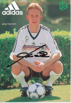 Jörg Heinrich  DFB  WM 1998  Fußball  Autogrammkarte original signiert 