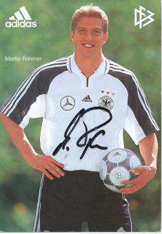 Marko Rehmer  DFB  5/ 2000  Fußball  Autogrammkarte original signiert 