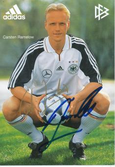 Carsten Ramelow  DFB  9/ 2000  Fußball  Autogrammkarte original signiert 
