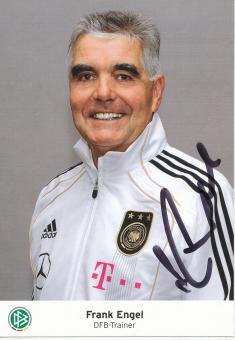 Frank Engel   DFB  Trainer  Fußball  Autogrammkarte original signiert 