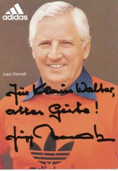 Jupp Derwall † 2007  DFB  Fußball  Autogrammkarte original signiert 
