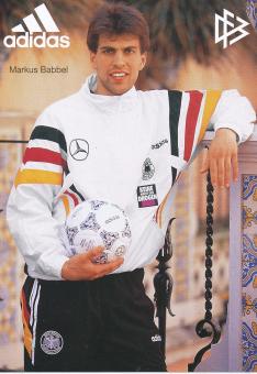 Markus Babbel  DFB  EM 1996  Fußball Autogrammkarte nicht signiert 