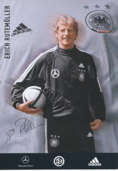 Erich Rutemöller   DFB  EM 2004  Fußball Autogrammkarte nicht signiert 