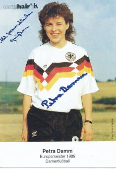 Petra Damm  DFB Frauen  Fußball  Autogrammkarte original signiert 