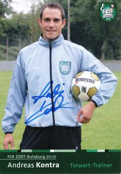 Andreas Kontra  FCR 2001 Duisburg  2009/10 Frauen Fußball  Autogrammkarte original signiert 
