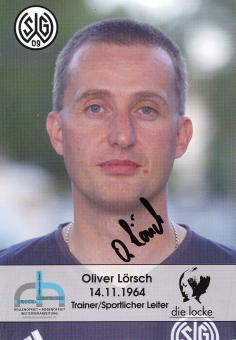 Oliver Lörsch  SG Wattenscheid 09  Frauen Fußball  Autogrammkarte original signiert 