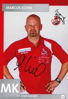 Marcus Kühn  FC Köln  Frauen Fußball  Autogrammkarte original signiert 