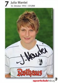 Alisa Schmidt  SC Freiburg  2010/11  Frauen Fußball  Autogrammkarte original signiert 