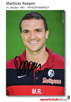 Matthias Reepen  SC Freiburg  2010/11  Frauen Fußball  Autogrammkarte original signiert 
