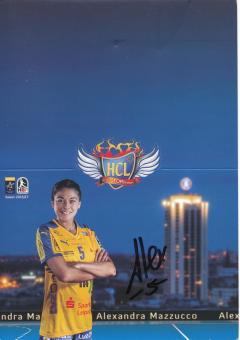 Alexandra Mazzucco  HC Leipzig Frauen Handball Autogrammkarte original signiert 