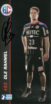 Ole Rahmel  HC Erlangen Handball Autogrammkarte original signiert 