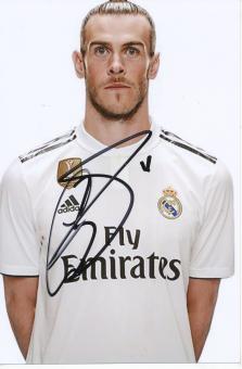 Gareth Bale  Real Madrid  Fußball Foto original signiert  337185 