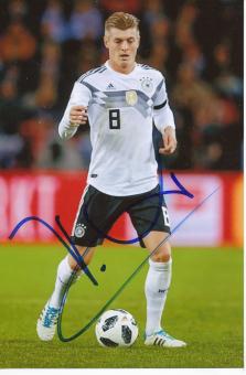 Toni Kroos  DFB Weltmeister WM 2014  Fußball Foto original signiert  337185 