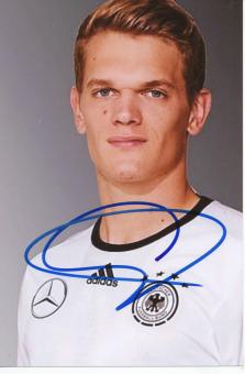 Matthias Ginter  DFB Weltmeister WM 2014  Fußball Foto original signiert  337185 
