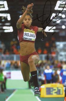 Yulimar Rojas  Venezuela  Leichtathletik Autogramm Foto original signiert 