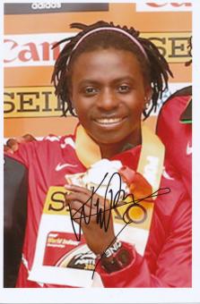 Francine Niyonsaba  Burundi  Leichtathletik Autogramm Foto original signiert 