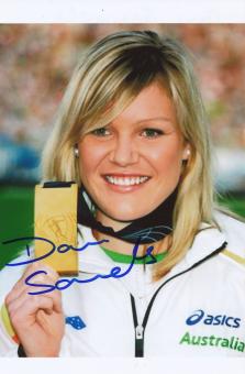 Dani Samuels  Australien  Leichtathletik Autogramm Foto original signiert 