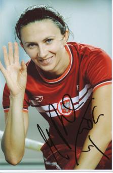 Monika Pyrek  Polen  Leichtathletik Autogramm Foto original signiert 