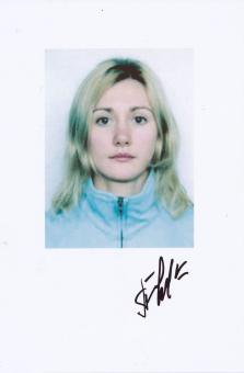 Tetyana Petlyuk  Ukraine  Leichtathletik Autogramm Foto original signiert 