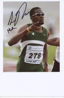 Selim  Algerien   Leichtathletik Autogramm Foto original signiert 