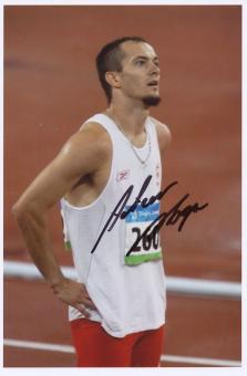 Artur Noga  Polen   Leichtathletik Autogramm Foto original signiert 