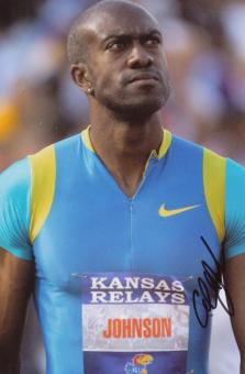 Allen Johnson  USA   Leichtathletik Autogramm Foto original signiert 