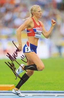 Ida Marcussen  Norwegen  Leichtathletik Autogramm Foto original signiert 