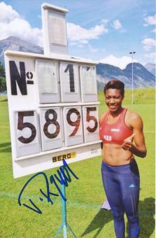 Valerie Reggel  Schweiz  Leichtathletik Autogramm Foto original signiert 