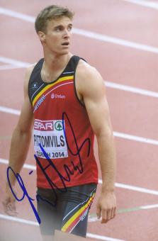 Niels Pittomvils  Belgien  Leichtathletik Autogramm Foto original signiert 