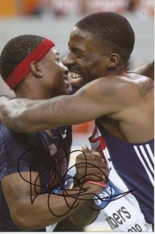 Dwain Chambers  Großbritanien  Leichtathletik Autogramm Foto original signiert 