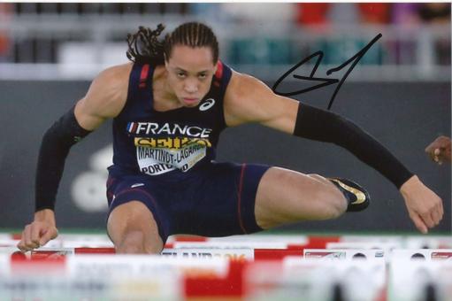 Pascal Martinot Lagarde  Frankreich  Leichtathletik Autogramm Foto original signiert 