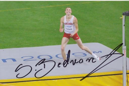 Sylwester Bednarek  Polen  Leichtathletik Autogramm Foto original signiert 