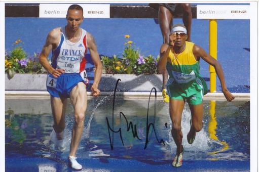 Bouabdellah Tahri  Frankreich  Leichtathletik Autogramm Foto original signiert 