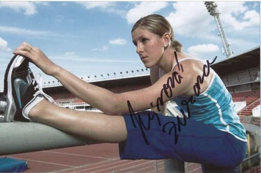 Zuzana Hejnova  Tschechien  Leichtathletik Autogramm Foto original signiert 