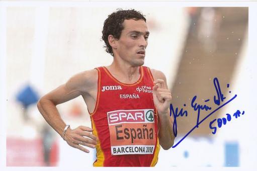Jesus Espana  Spanien  Leichtathletik Autogramm Foto original signiert 