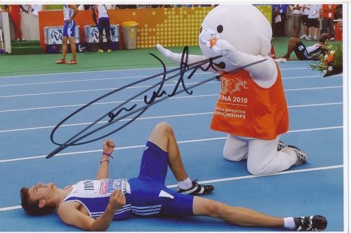 Christophe Lemaitre  Frankreich  Leichtathletik Autogramm Foto original signiert 