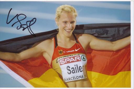 Verena Sailer  BRD  Leichtathletik Autogramm Foto original signiert 