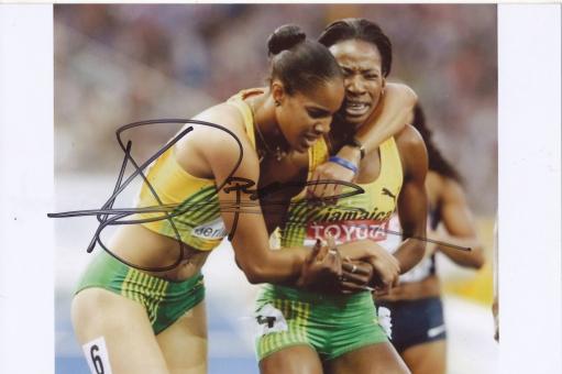 Kaliese Spencer  Jamaika  Leichtathletik Autogramm Foto original signiert 